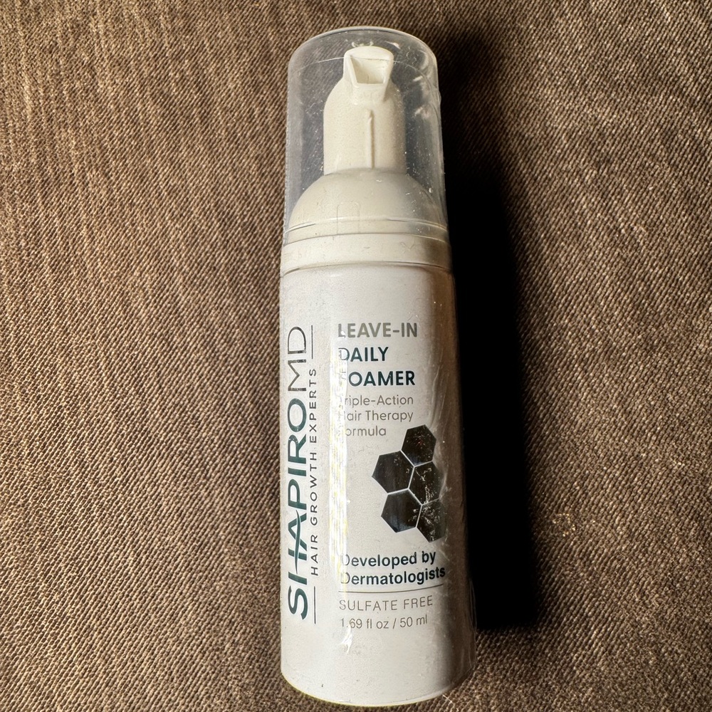 Shapiro MD Leave-In Daily Foamer 1.69 fl oz Sulfate-Free Vegan Dermatologist